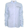 Camisa Tommy Hilfiger Feminina WW0WW21638-422 Azul Celeste