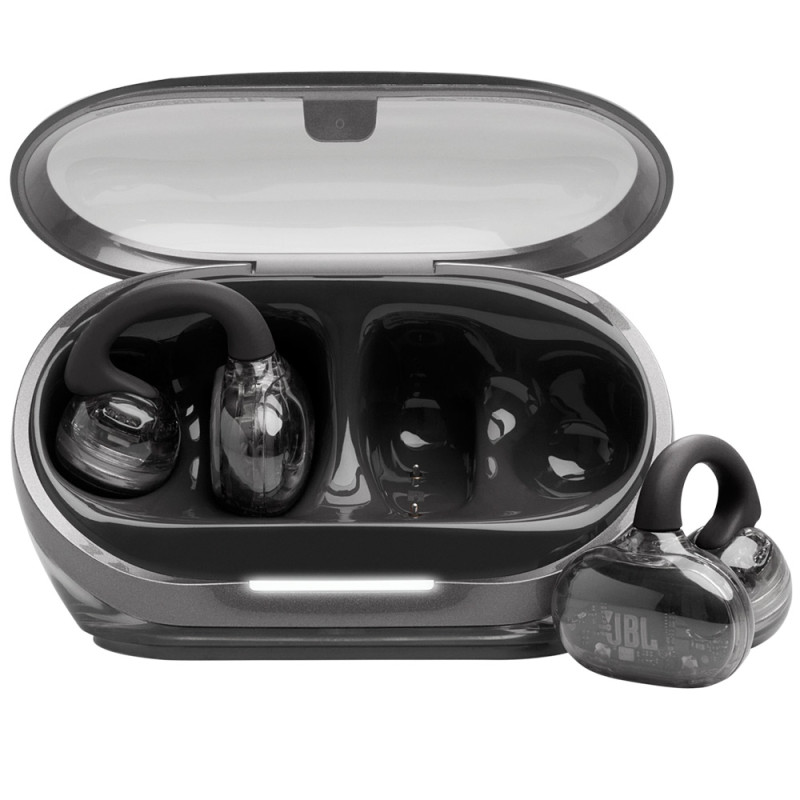 Fone de Ouvido JBL Soundgear Clips TWS Bluetooth - Ghost Black