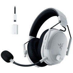 Headset Razer Blackshark V3 Pro NASA Wireless Branco - RZ04-05400200-R3U1