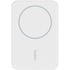 Carregador Portátil Magnético Belkin 5.000 mAh Branco –...