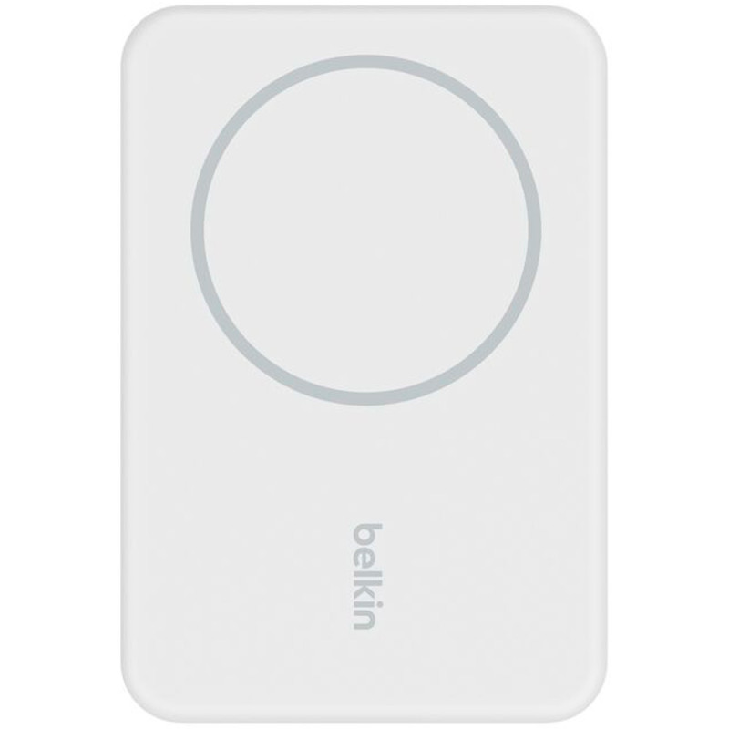 Carregador Portátil Magnético Belkin 5.000 mAh Branco – BPD004BTWT