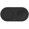 Carregador Magnético Wireless Belkin WIZ021VFBK 2-IN-1 15W Boostcharge Qi2 Magsafe - Preto