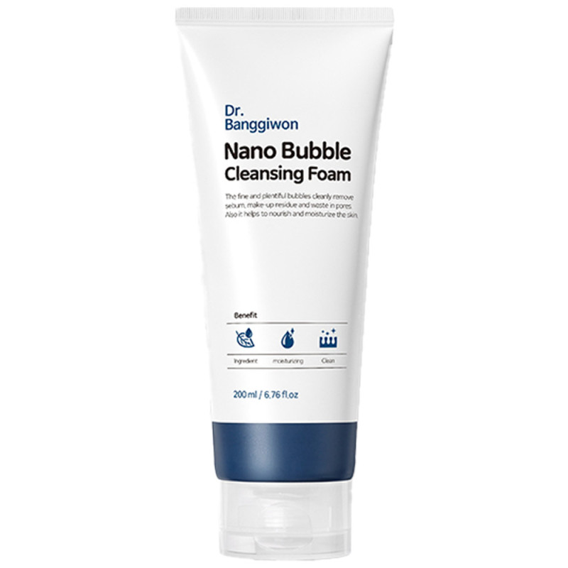 Limpador Facial Dr+Banggiwon Nano Bubble Cleasing Foam 1EA