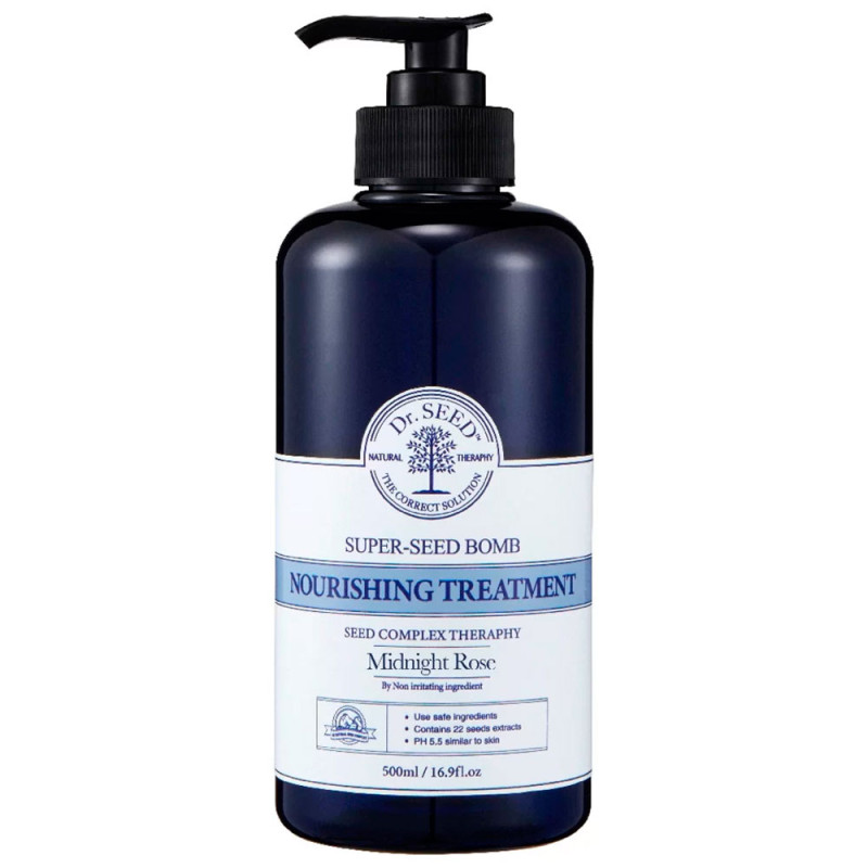 Tratamento Capilar Dr Seed Super Bomb Treatment Midnight Rose 500ML