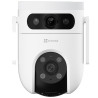 Câmera de Vigilância IP EZVIZ CS-H9C Wi-Fi 3MP+3MP Lente Dupla 2K 2.8MM 6MM