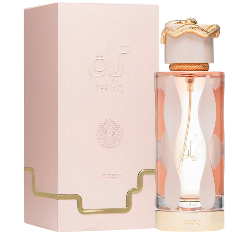 Lattafa Teriaq Eau de Parfum Unissex 100ML - Perfume
