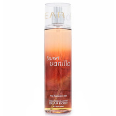 Colônia Dear Body Frag Mist Sweet Vanilla 236ML