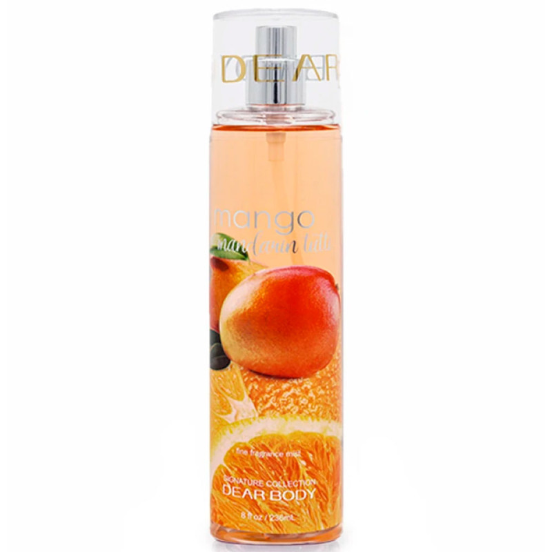 Colônia Dear Body Frag Mist Mango Mandarin 236ML