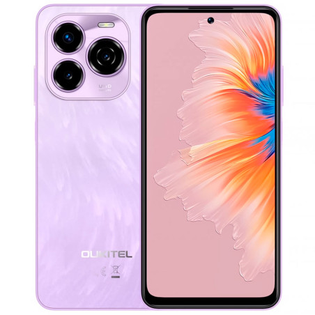 Smartphone OUKITEL C65 Dual SIM 4GB+128GB 6.7″ - Roxo