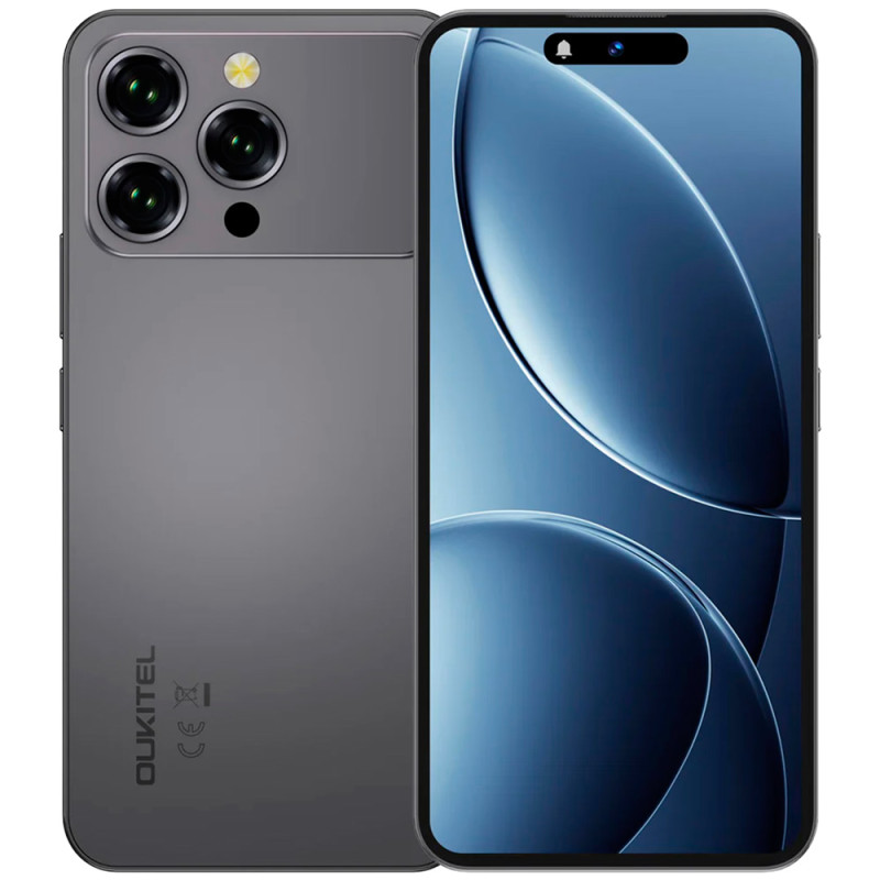 Smartphone OUKITEL P1 Pro Dual SIM LTE 8GB+256GB 6.7″ - Preto