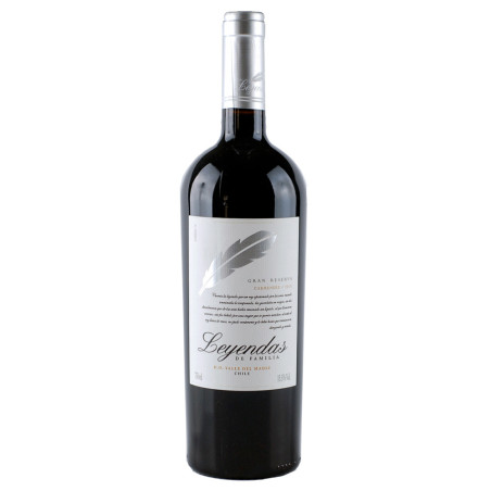 Vinho Leyendas De Familia Reserva Carmenere 750ml - Chile