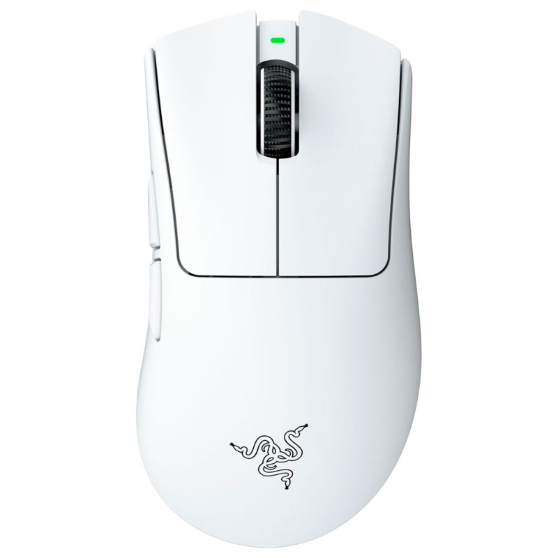 Mouse Gamer Sem Fio Razer Deathadder V4 Pro 45.000 DPI NASA Branco - RZ01-05330200-R3U1