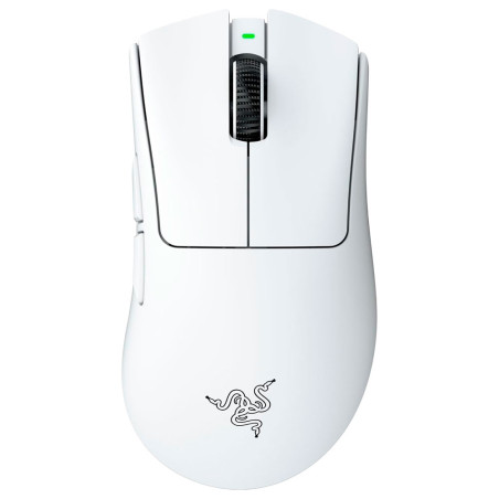 Mouse Gamer Sem Fio Razer Deathadder V4 Pro 45.000 DPI NASA Branco - RZ01-05330200-R3U1