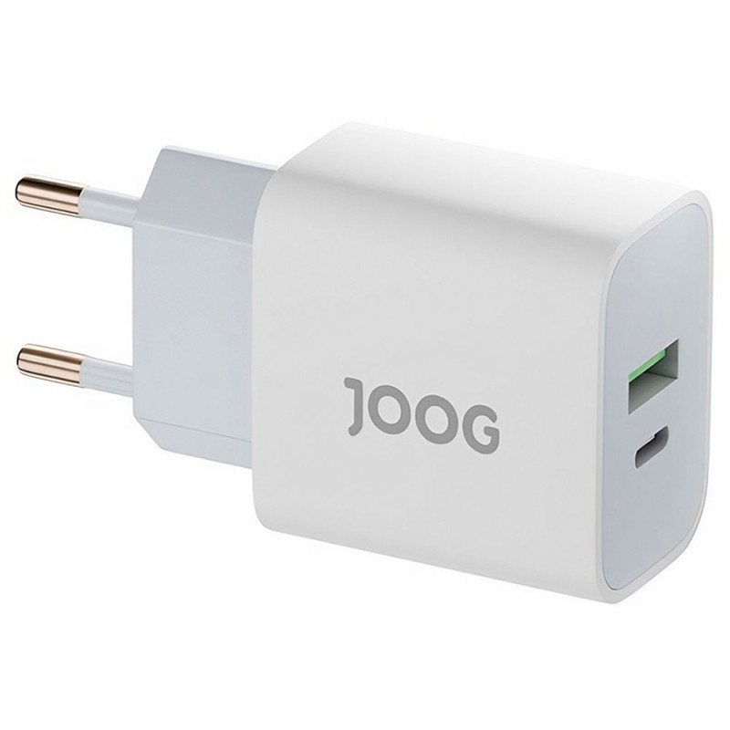 Carregador de Parede Joog PD30W-JG 2 Saida 30W USB-A/USB-C Anatel PYL