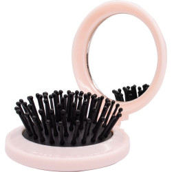 Cepillo Conair 37582 Plegable con Espejo Rosa - Portátil