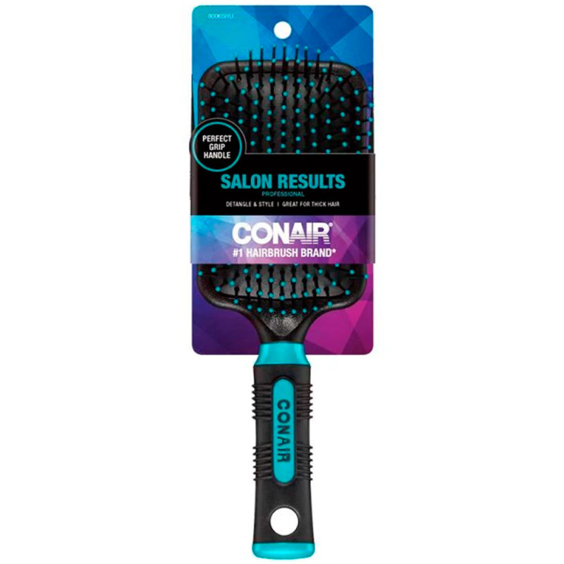 Cepillo para pelo Conair 80065Z cuadrado, cerdas resistentes