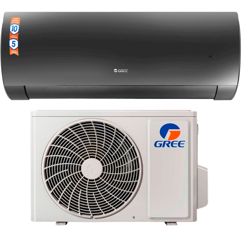 Ar Condicionado Split Gree G-Diamond Inverter 12.000 BTUs Wi-Fi R32 220V 60 Hz - Preto BR