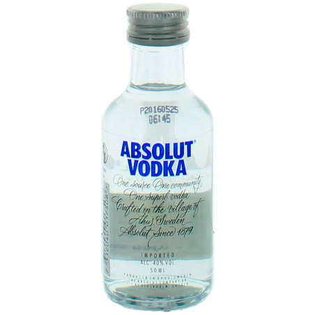 Vodka Absolut Mini Normal 40% 50ML