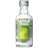 Vodka Absolut Pears Mini 50ML - vodka premium sabor pera