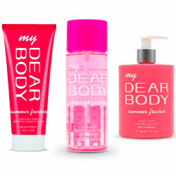 Kit Banheira Dear Body Summer Freshes MIS+CRE+LOT
