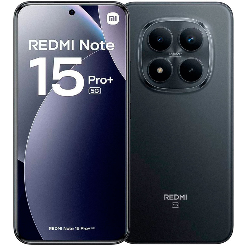 Smartphone Xiaomi Redmi Note 15 Pro+ 5G Dual SIM 8GB+256GB 6.83″ - Preto US 72872