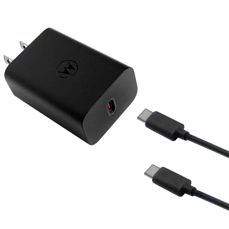 Carregador de Parede Motorola PG38C06296 68W ETRON24 SP TurboPower USB-C