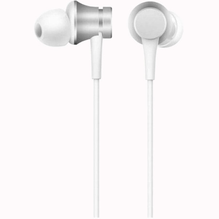 Fone de Ouvido Xiaomi Mi Basic - In-Ear, 3,5 mm, Matte Silver