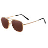 Óculos KINGSEVEN Unissex N7118 C3 Gold Brown MLS18