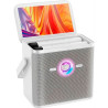 Speaker Joog Shell S3 7” 80W RMS/Wi-Fi 5G/Bateria 35WH 2 Microfone Branco