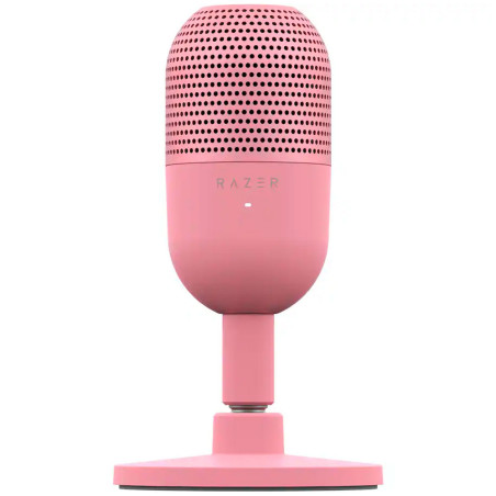 Microfone para Stream Razer Seiren V3 Mini Ultra-Compact USB Quartz Edition - RZ19-05050200-R3U1
