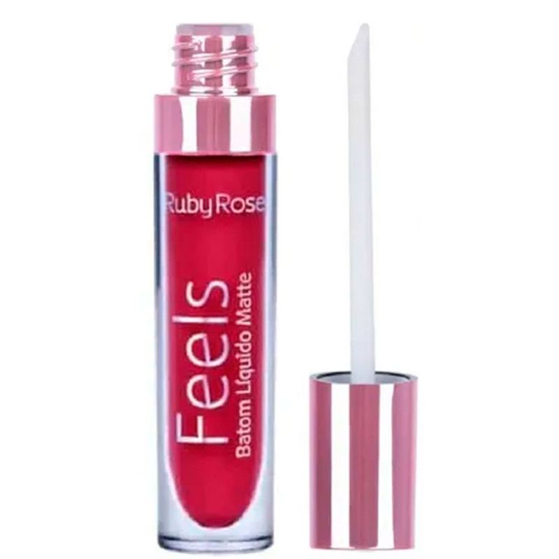 Batom Líquido Ruby Rose Feels G-8 48 HB 8226