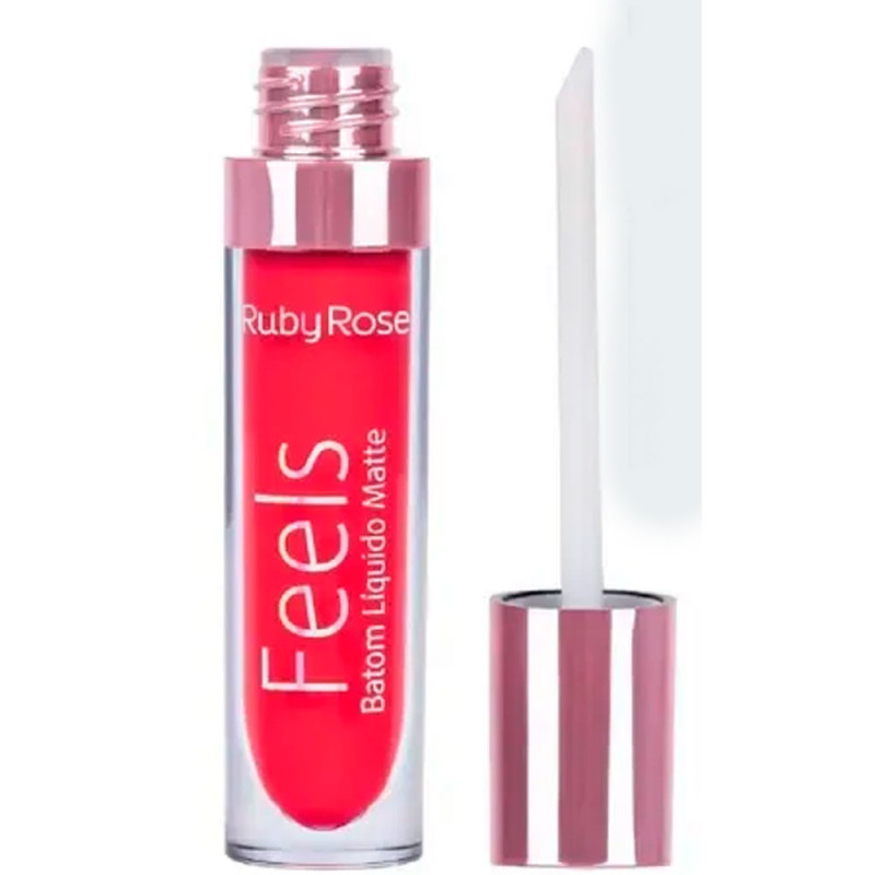 Batom Líquido Ruby Rose Feels G-7 HB 8226