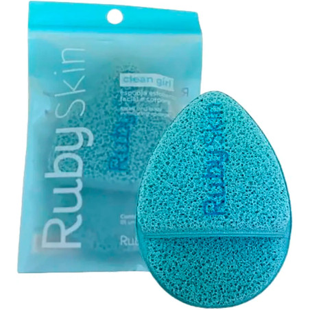 Esponja Esfoliante Ruby Rose HB A7000-1 Puff Clean Girl (UND)