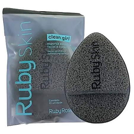 Esponja Esfoliante Ruby Rose HB A7000-2 Puff Clean Girl (UND)