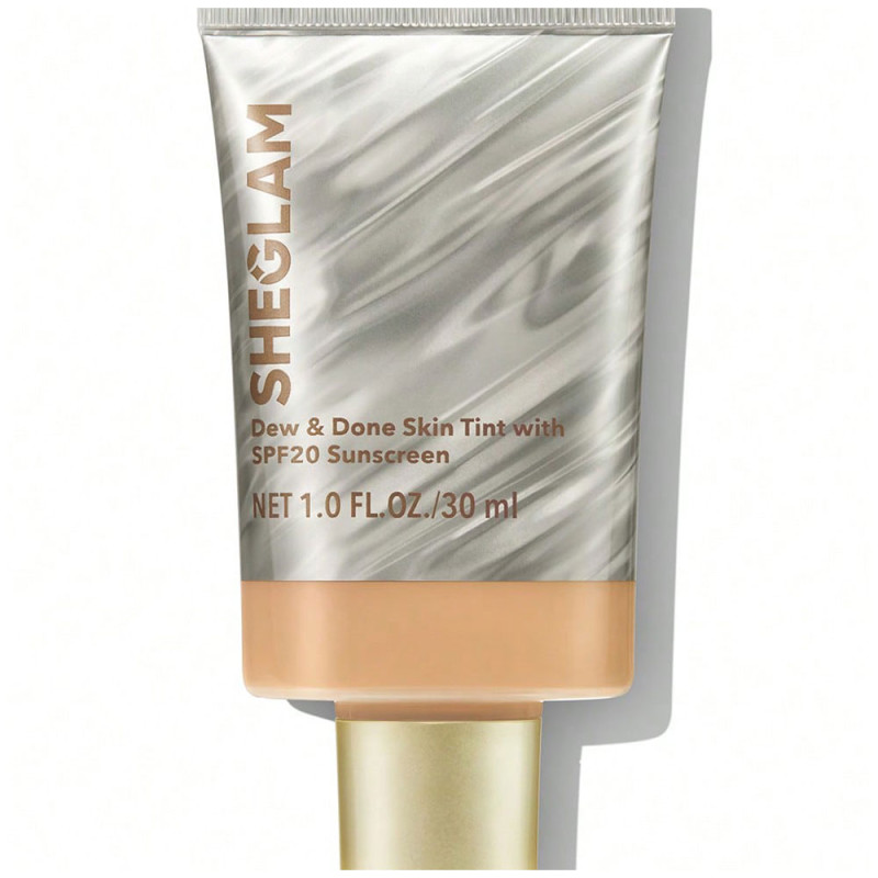 Tinta Facial SHEGLAM Dew & Done Skin Tint SPF20 Nude 30ML