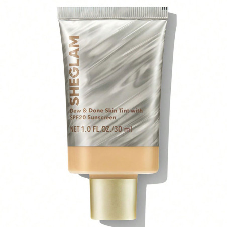 Tinta Facial SHEGLAM Dew & Done Skin Tint With SPF20 Bamboo 30ML