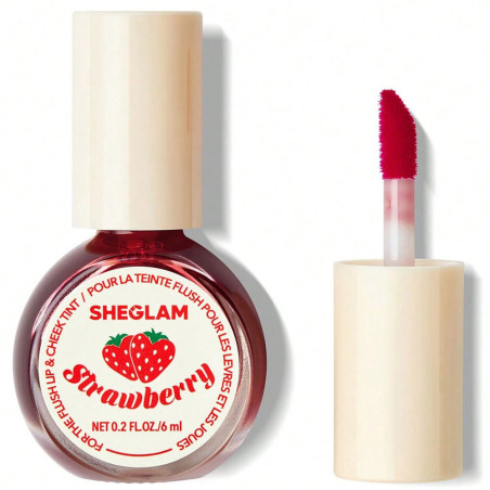 Batom Líquido SHEGLAM Labial For The Flush Lipcheek It's Chili