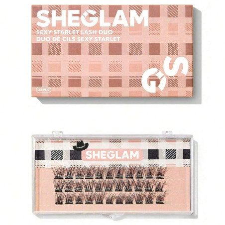 Cílios Postiços SHEGLAM Sexy Starlet Lash Duo-Glam Cowgirl