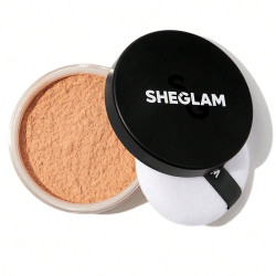 SHEGLAM Baked Glow Light Brown Setting Powder - Translucent