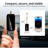 Adaptador Automotivo Wireless Carplay Joog JG-CP12 Bluetooth Wi-Fi 0.75W - Preto