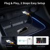 Adaptador Automotivo Wireless Carplay Joog JG-CP12 Bluetooth Wi-Fi 0.75W - Preto