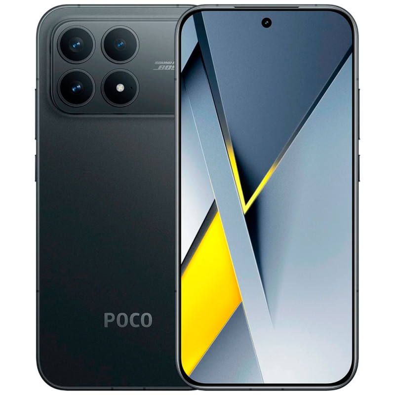 Smartphone Xiaomi POCO F8 Pro 5G Dual SIM 12GB+256GB 6.59″ - Preto EU 71668