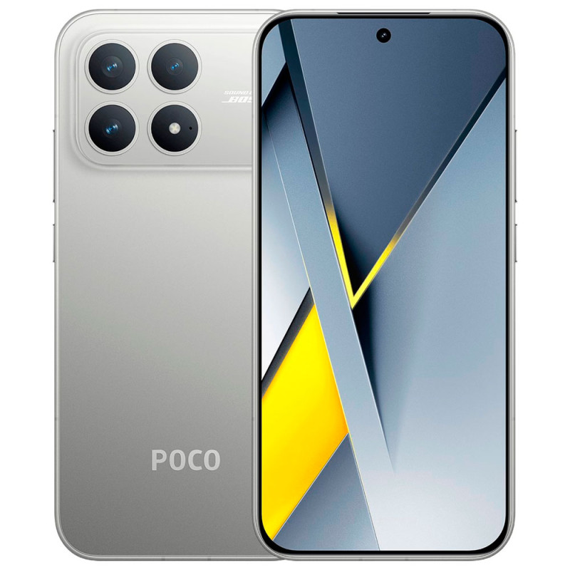 Smartphone Xiaomi POCO F8 Pro 5G Dual SIM 12GB+256GB 6.59″ - Titanium Silver US 71870