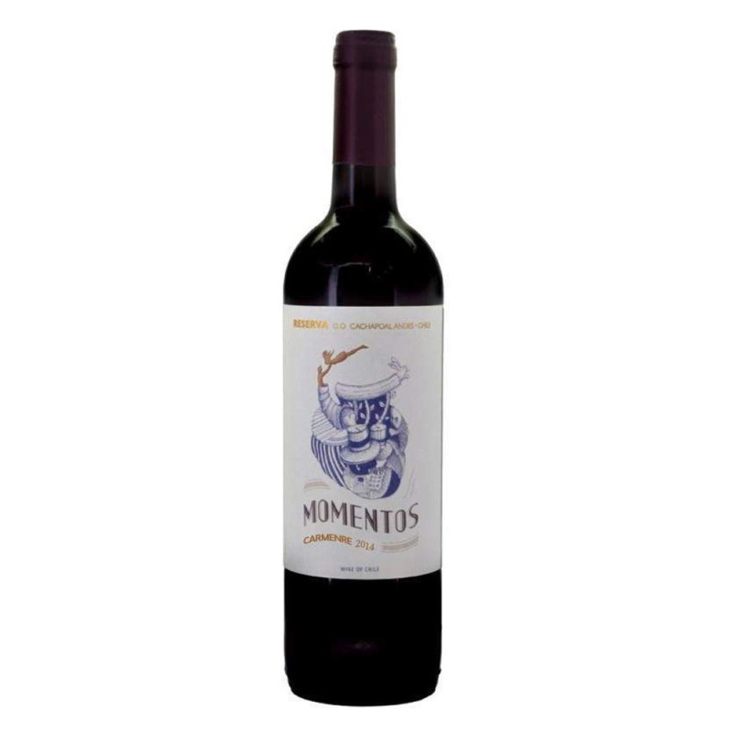 Los Boldos Momentos Reserva Carmenere 750ML - 7804338000915
