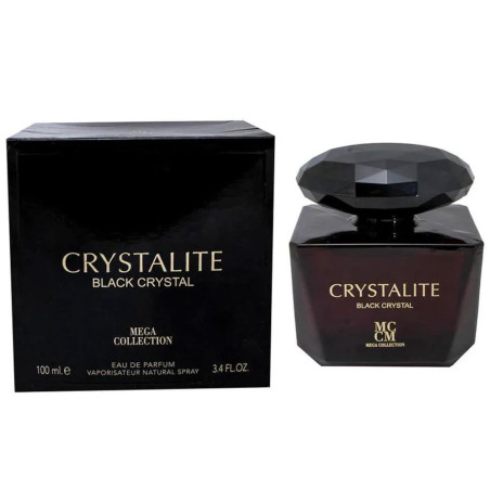 Perfume Mega Collection Crystalite Black Crystal Eau de Parfum Feminino 100ML