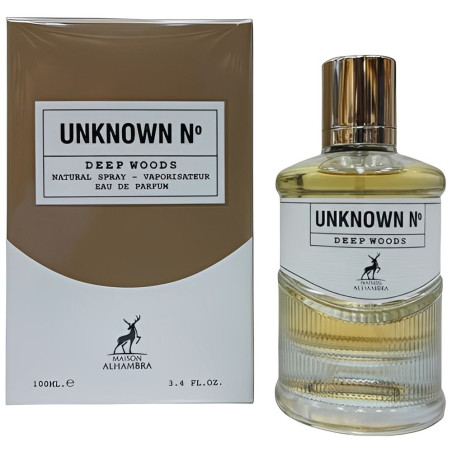 Perfume Maison Alhambra Unknown No Deep Woods Eau de Parfum Masculino 100ML
