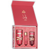 Kit Perfume Lattafa Yara Candy 100ML/12ML/Spray para Cabelo 50ML