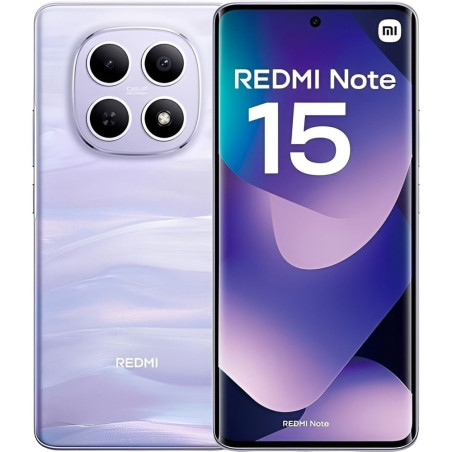 Smartphone Xiaomi Redmi Note 15 Dual SIM 8GB+256GB 6.77″ - Purple US 73009