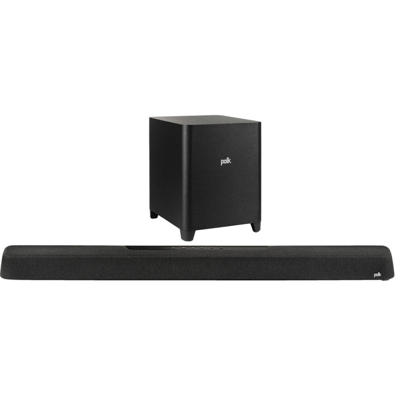 Soundbar Polk Audio Magnifi Max AX 5.1.2 Canais Dolby Atmos Subwoof Sem Fio 10 Alexa 110V