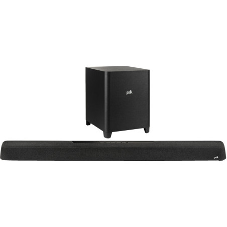 Soundbar Polk Audio Magnifi Max AX 5.1.2 Canais Dolby Atmos Subwoof Sem Fio 10 Alexa 110V